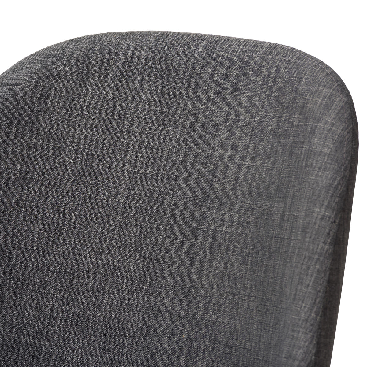 Baxton Studio Cody Mid-Century Modern Dark Grey Fabric Upholstered Walnut Finished Wood Dining Chair (Set of 2) Baxton Studio-dining chair-Minimal And Modern - 4