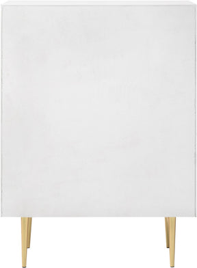 Meridian Furniture Modernist White Gloss Chest