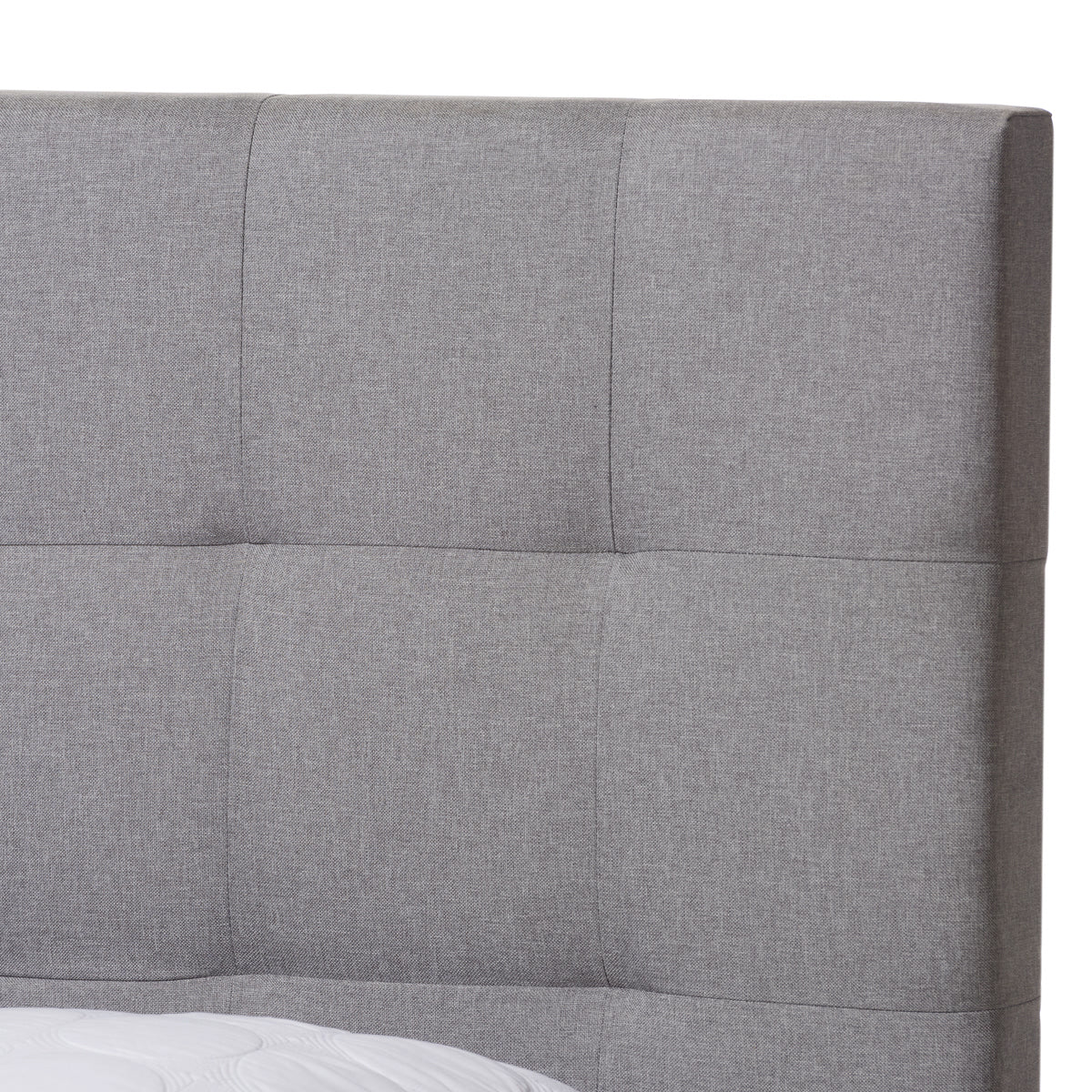 Baxton Studio Tibault Modern and Contemporary Grey Fabric Upholstered Queen Size Storage Bed Baxton Studio-beds-Minimal And Modern - 10