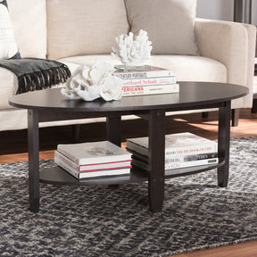 Baxton Studio Ancelina Modern and Contemporary Wenge Brown Finished Coffee Table Baxton Studio-coffee tables-Minimal And Modern - 5