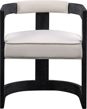 Meridian Furniture Regency Cream Velvet Dining Chair