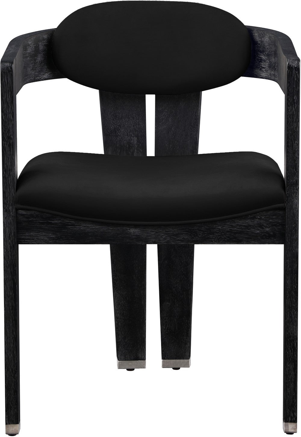 Meridian Furniture Vantage Black Velvet Dining Chair