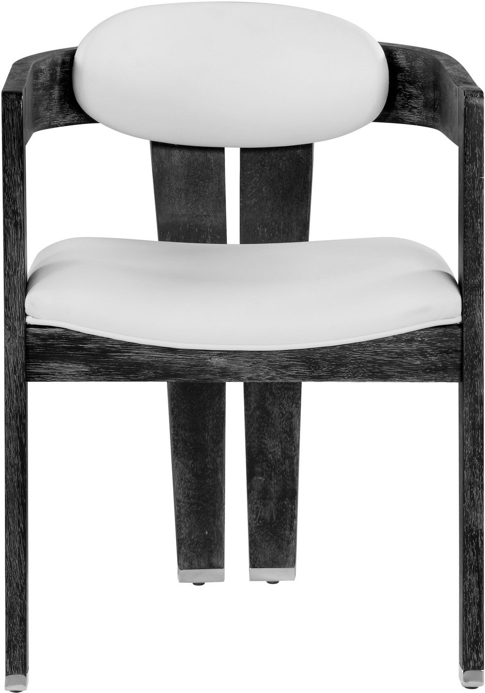 Meridian Furniture Vantage White Faux Leather Dining Chair