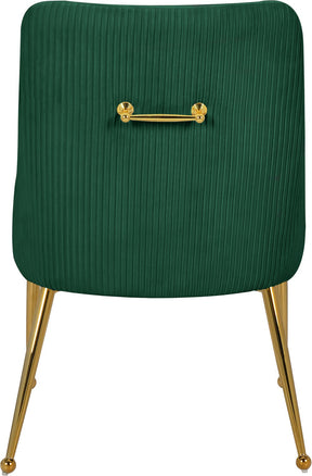 Meridian Furniture Ace Green Velvet Dining Chair - Set of 2