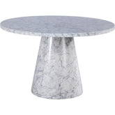 Meridian Furniture Omni White Faux Marble Dining TableMeridian Furniture - Dining Table - Minimal And Modern - 1