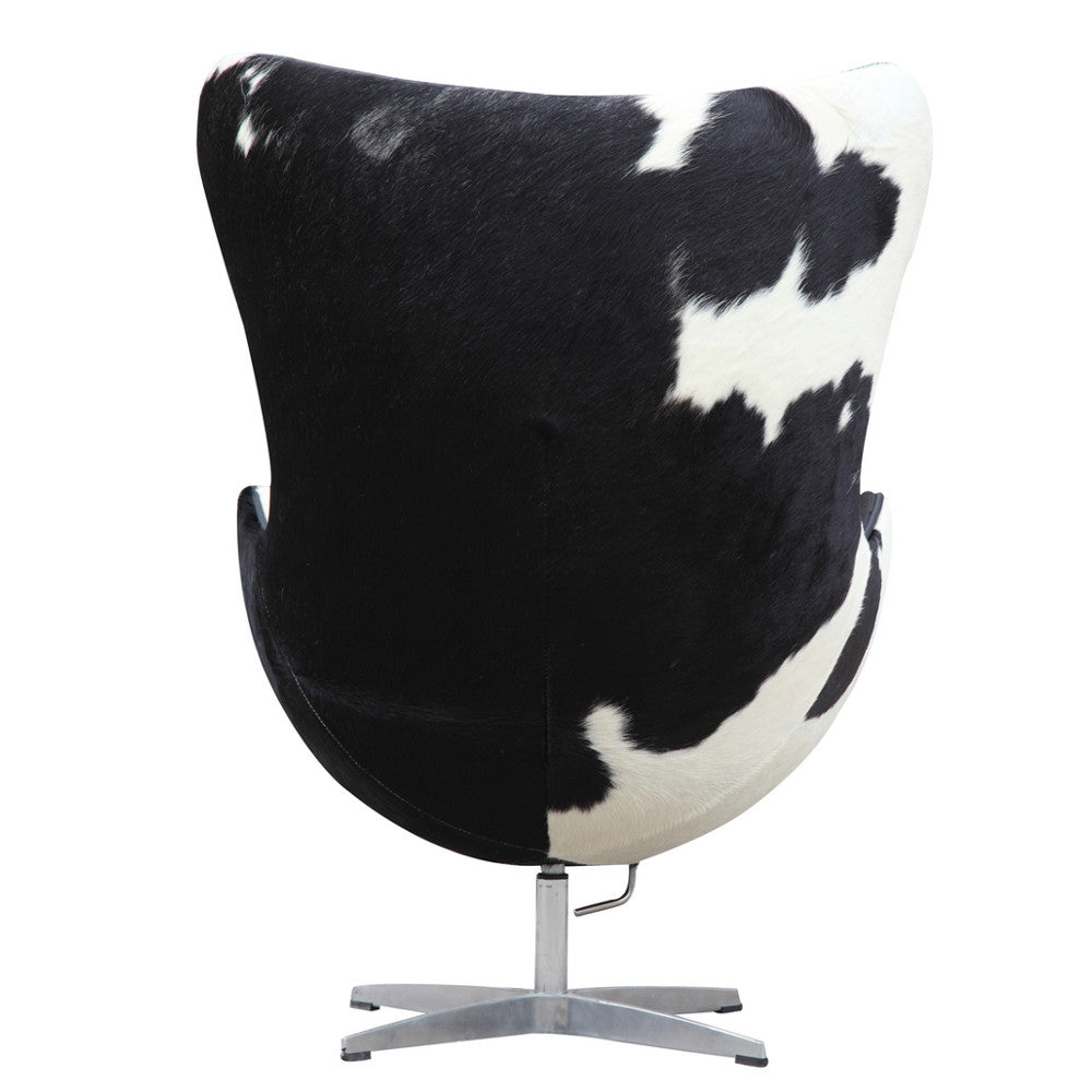 Finemod Imports Modern Inner Chair Pony Hide FMI9238-Minimal & Modern