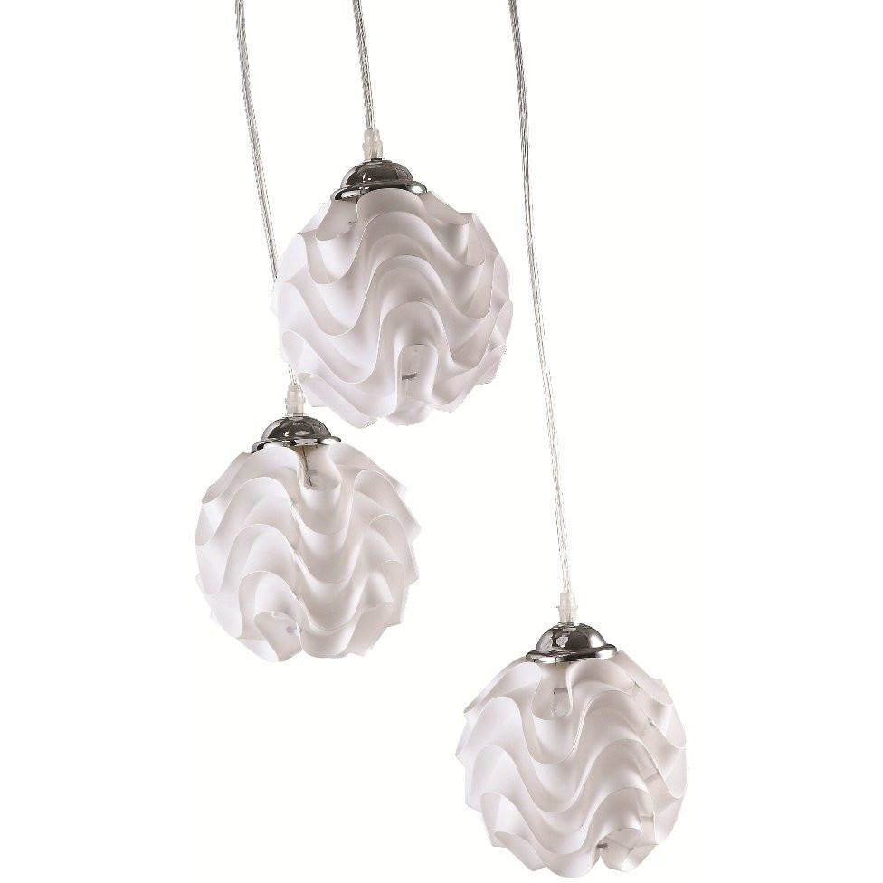 Finemod Imports Modern Shade Hanging Lamp FMI9241-white-Minimal & Modern