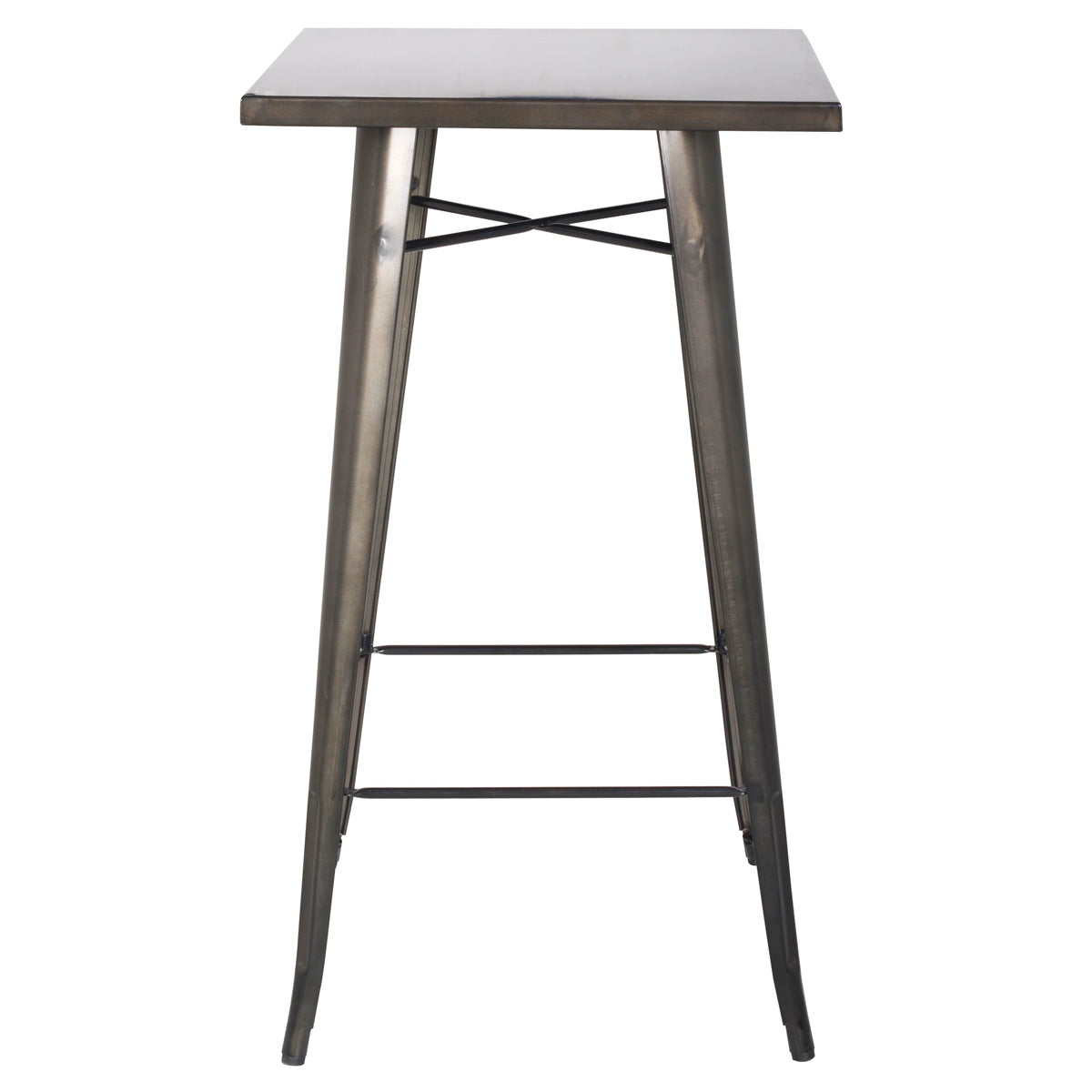 Metropolis Metal Bar Table by New Pacific Direct - 9300013-GM