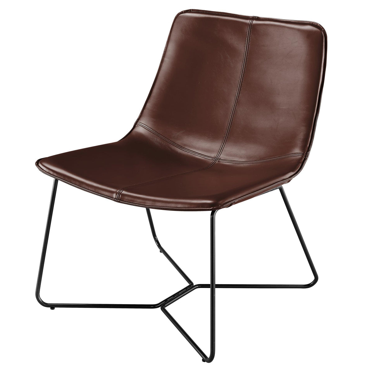 Zuma PU Leather Accent Chair by New Pacific Direct - 9300077