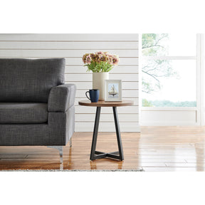 Courtdale Round End Table by New Pacific Direct - 9300079