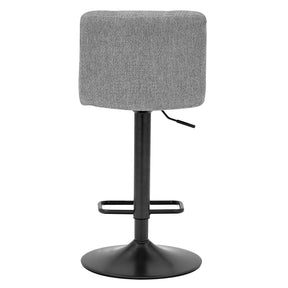 Jude KD Fabric Gaslift Swivel Bar Stool (Set of 2) by New Pacific Direct - 9300117