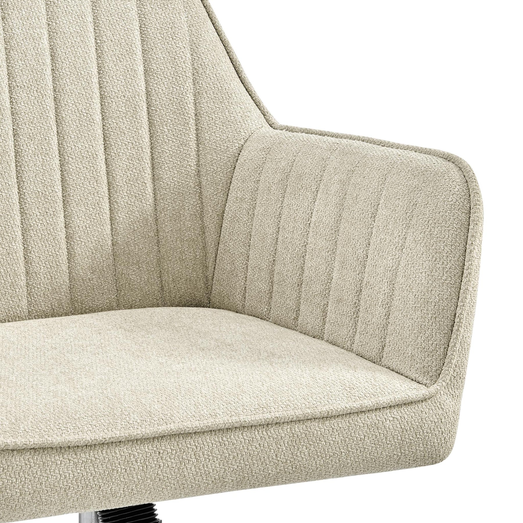 Thompson Fabric Swivel Office Arm Chair by New Pacific Direct - 9300124