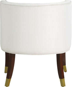 Meridian Furniture Perry Cream Velvet Dining Chair - Set of 2