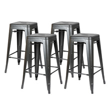 Metropolis Metal Backless Counter Stool (Set of 4) by New Pacific Direct - 938626(C1)