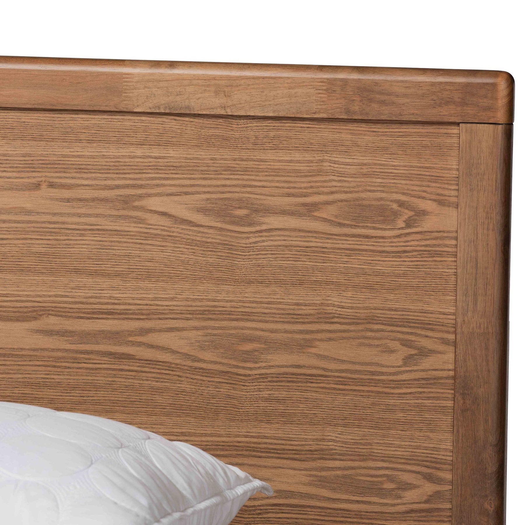 Baxton Studio Aras Modern And Contemporary Transitional Ash Walnut Brown Finished Wood King Size 3-Drawer Platform Storage Bed - Aras-Ash Walnut-King