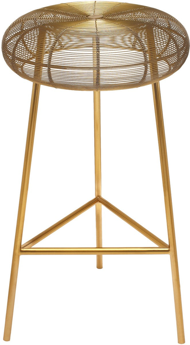 Meridian Furniture Tuscany Gold Counter Stool