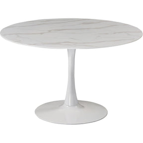 Meridian Furniture Tulip White Dining TableMeridian Furniture - Dining Table - Minimal And Modern - 1