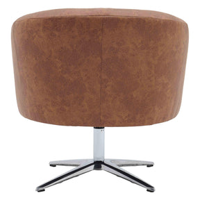 Holmes PU Leather Swivel Chair by New Pacific Direct - 9900070