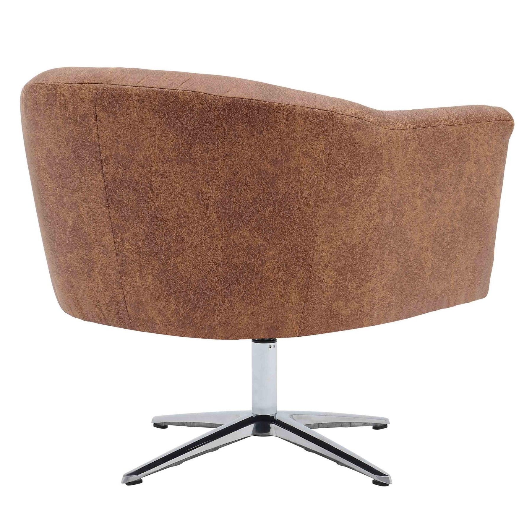 Holmes PU Leather Swivel Chair by New Pacific Direct - 9900070