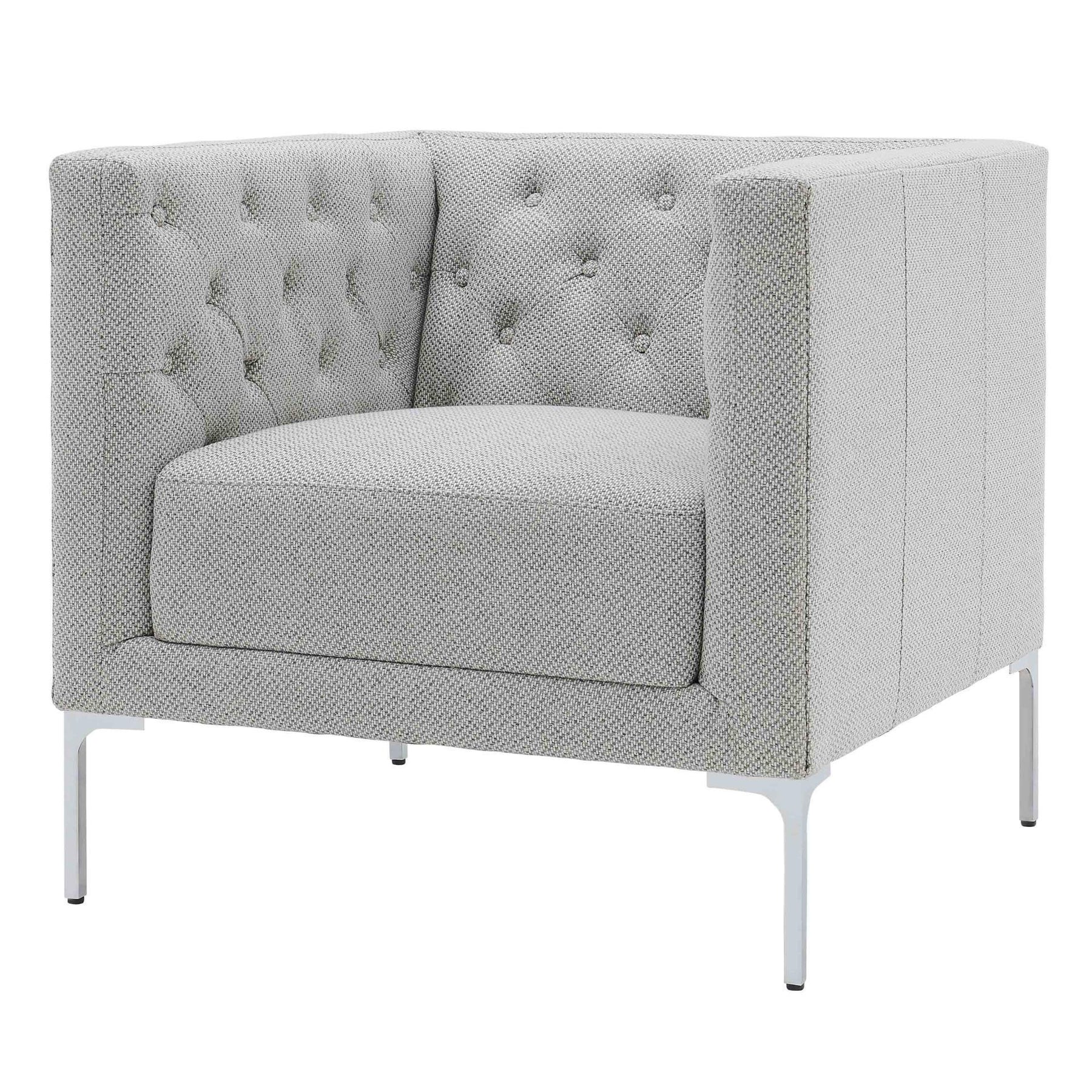 Johnson Fabric Tufted Accent Chair by New Pacific Direct - 9900073