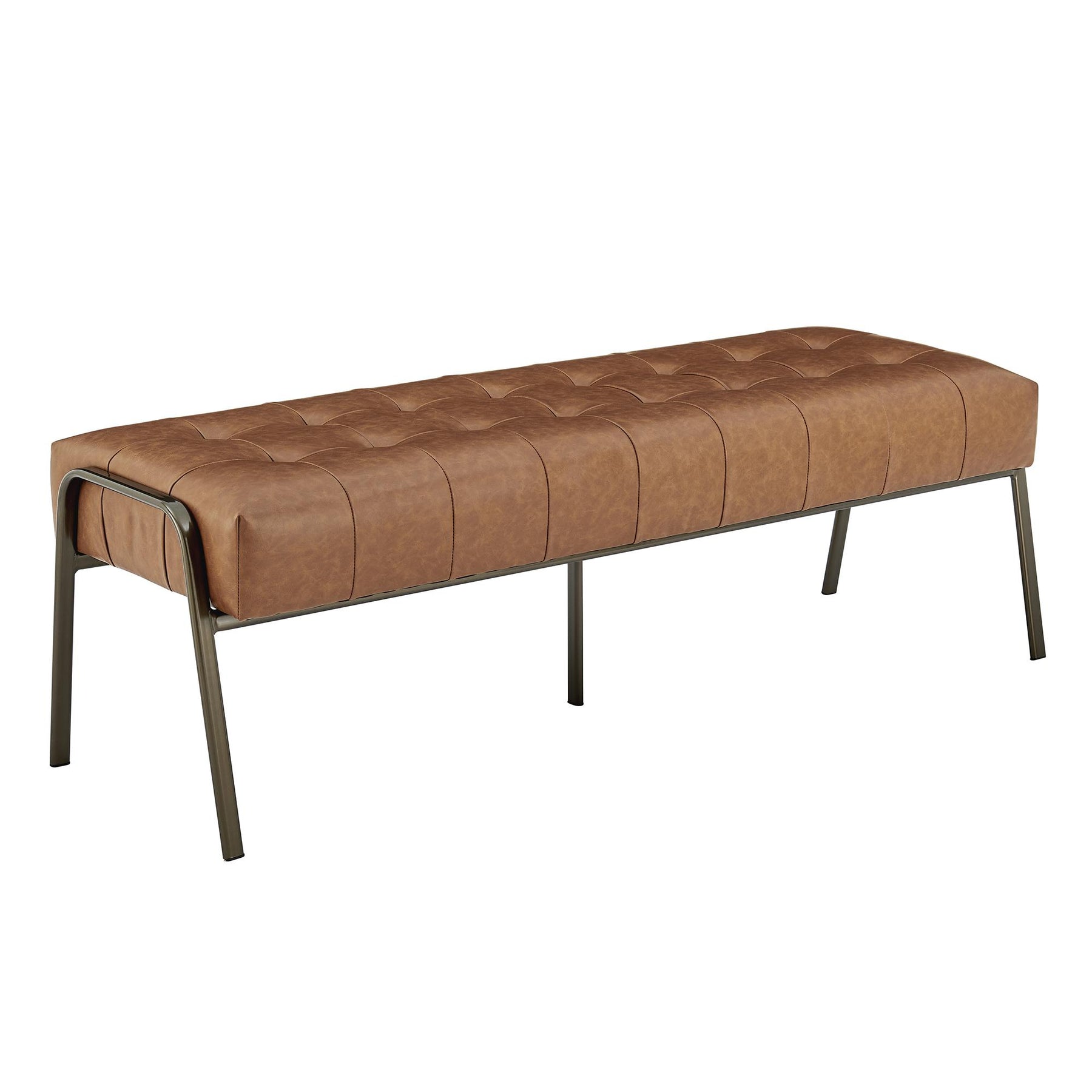 Venturi PU Tufted Bench by New Pacific Direct - 9900080