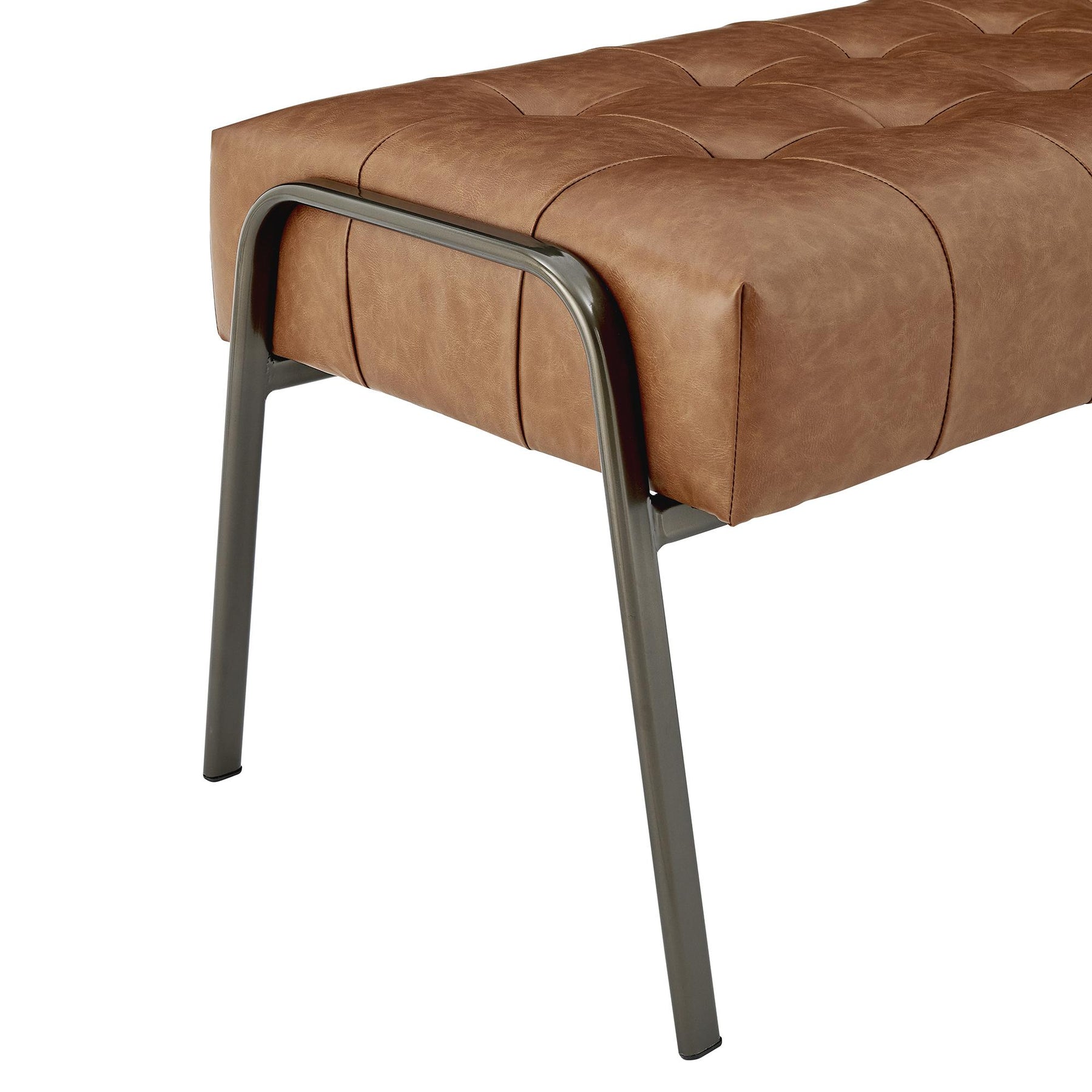 Venturi PU Tufted Bench by New Pacific Direct - 9900080