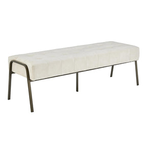 Venturi Fabric Tufted Bench by New Pacific Direct - 9900081
