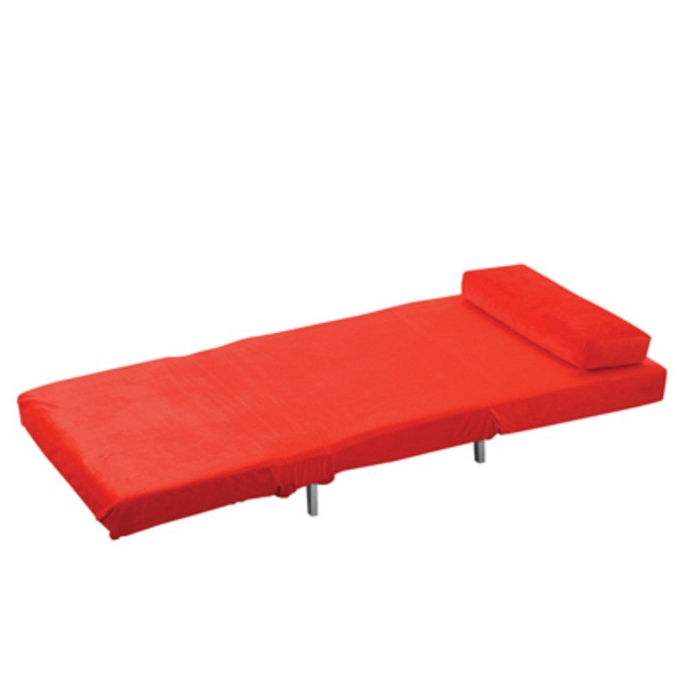 Finemod Imports Modern Romano Convertible Sofa FMI9997-red-Minimal & Modern