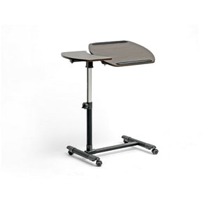 Baxton Studio Olsen Brown Wheeled Laptop Tray Table with Tilt Control Baxton Studio-Desks-Minimal And Modern - 1