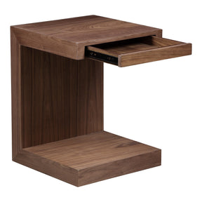 Moe's Home Collection Zio Sidetable Walnut - AD-1025-03
