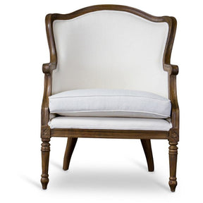 Baxton Studio Charlemagne Traditional French Accent Chair- Baxton Studio-chairs-Minimal And Modern - 2