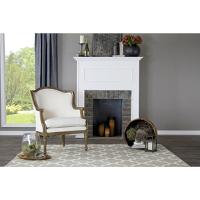 Baxton Studio Charlemagne Traditional French Accent Chair- Baxton Studio-chairs-Minimal And Modern - 3