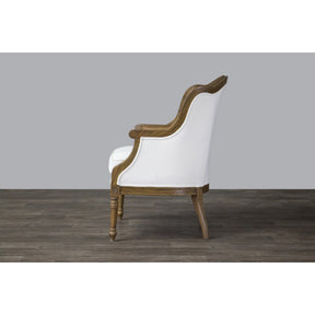 Baxton Studio Charlemagne Traditional French Accent Chair- Baxton Studio-chairs-Minimal And Modern - 4