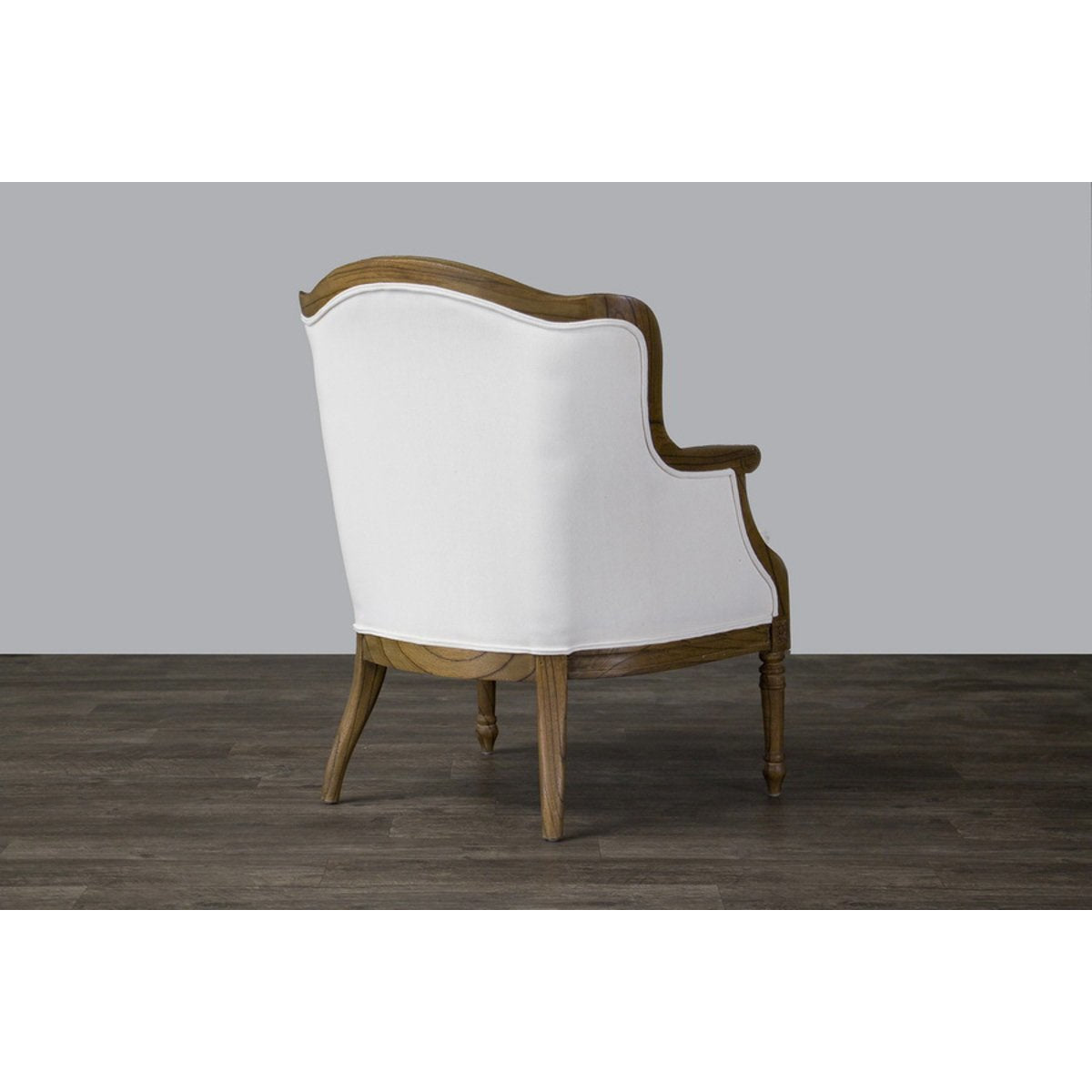 Baxton Studio Charlemagne Traditional French Accent Chair- Baxton Studio-chairs-Minimal And Modern - 5