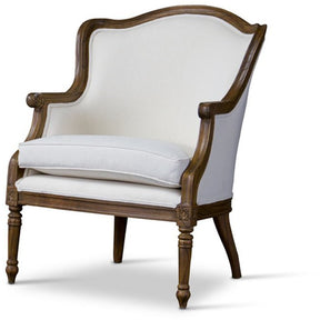 Baxton Studio Charlemagne Traditional French Accent Chair- Baxton Studio-chairs-Minimal And Modern - 1