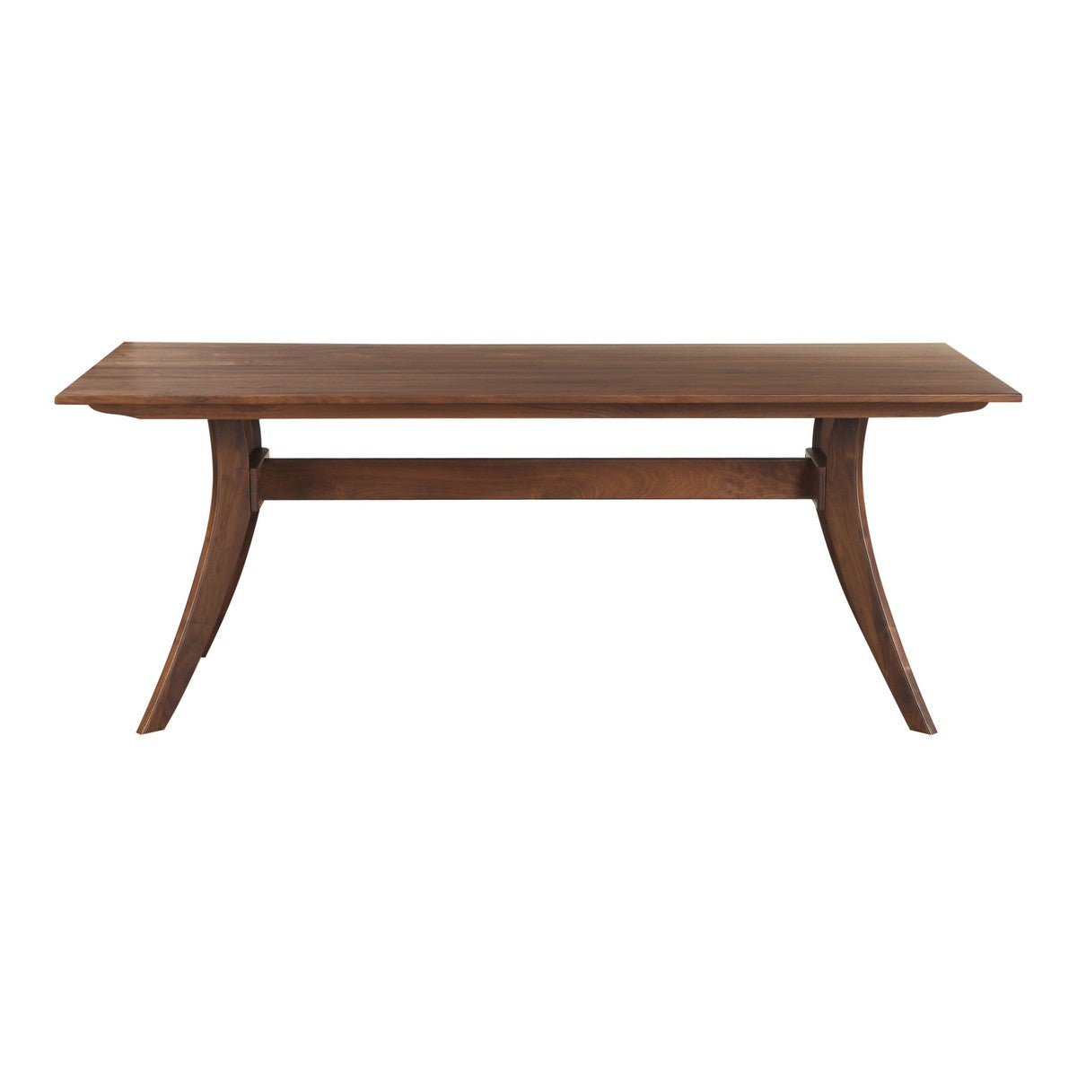 Moe's Home Collection Florence Rectangular Dining Table Small Walnut - BC-1001-03