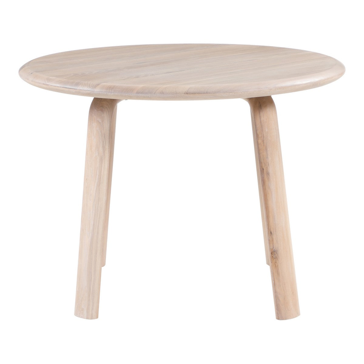 Moe's Home Collection Malibu Round Dining Table White Oak - BC-1047-18