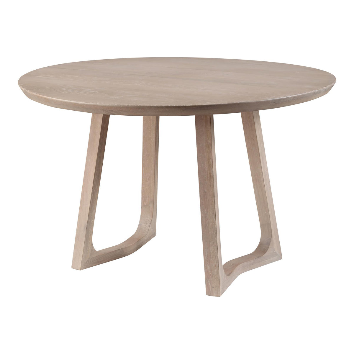 Moe's Home Collection Silas Round Dining Table Oak - BC-1101-18