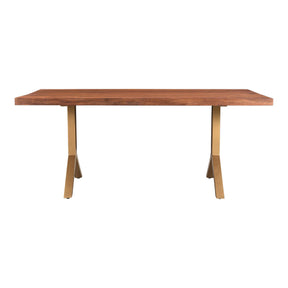 Moe's Home Collection Trix Dining Table Walnut Brown - BV-1019-03