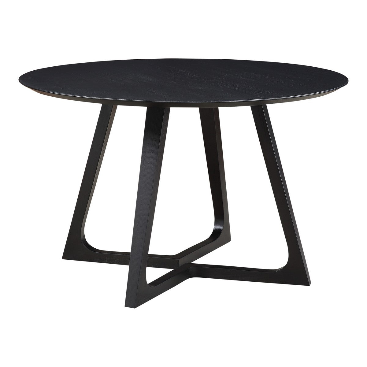 Moe's Home Collection Godenza Dining Table Round Black Ash - CB-1003-02