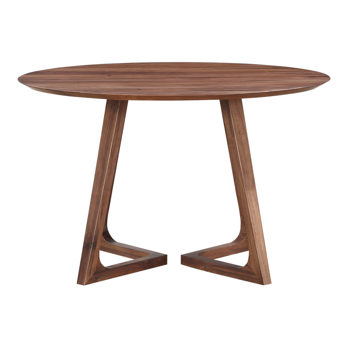 Moe's Home Collection Godenza Dining Table Round Walnut - CB-1003-03