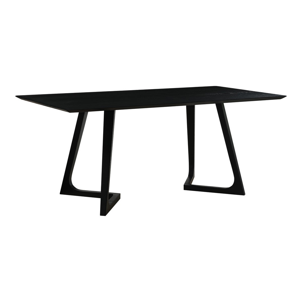 Moe's Home Collection Godenza Dining Table Rectangular Black Ash - CB-1004-02