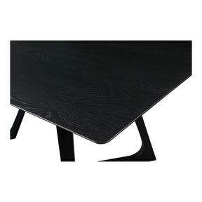 Moe's Home Collection Godenza Dining Table Rectangular Black Ash - CB-1004-02