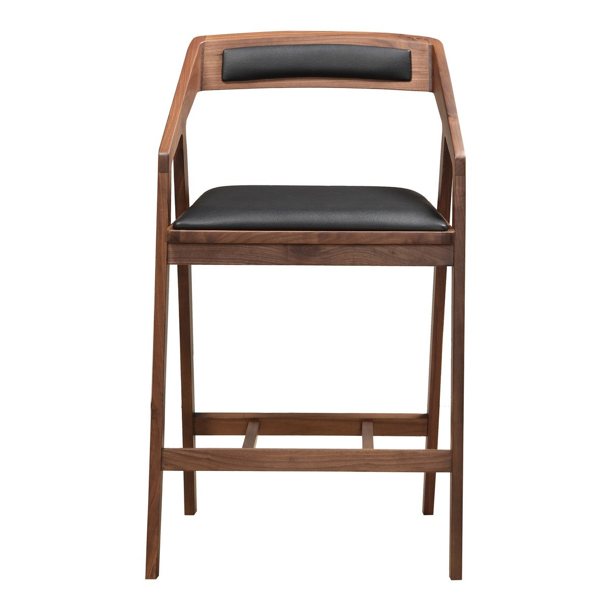 Moe's Home Collection Padma Counter Stool Black - CB-1025-03 - Moe's Home Collection - Counter Stools - Minimal And Modern - 1