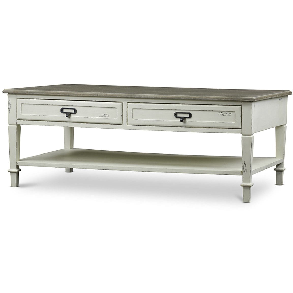 Baxton Studio Dauphine Traditional French Accent Coffee Table Baxton Studio-coffee tables-Minimal And Modern - 1