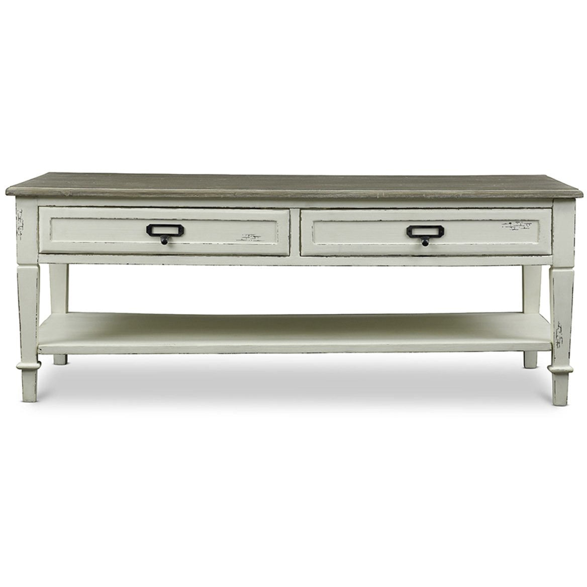 Baxton Studio Dauphine Traditional French Accent Coffee Table Baxton Studio-coffee tables-Minimal And Modern - 2