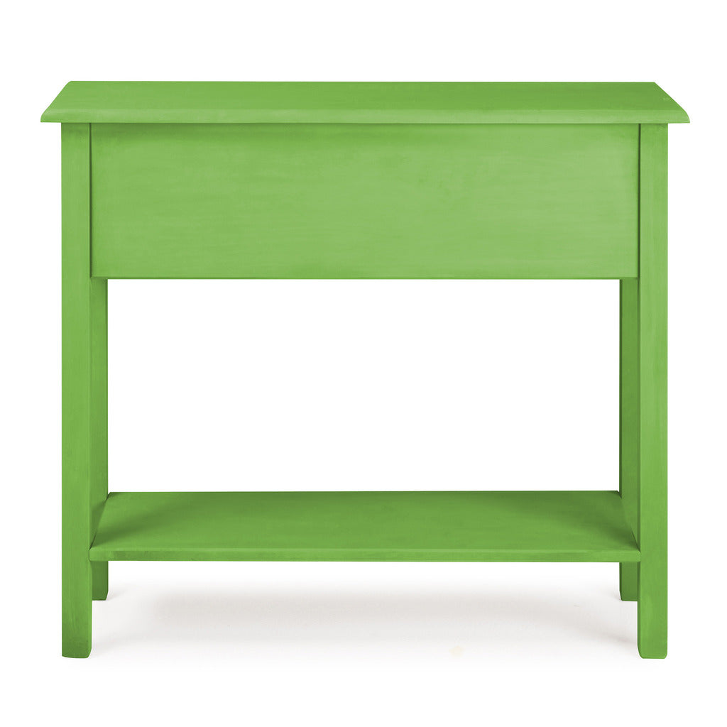 Manhattan Comfort Jay 31.49" Tall Sideboard with 1 Full Extension Drawer in Green Wash