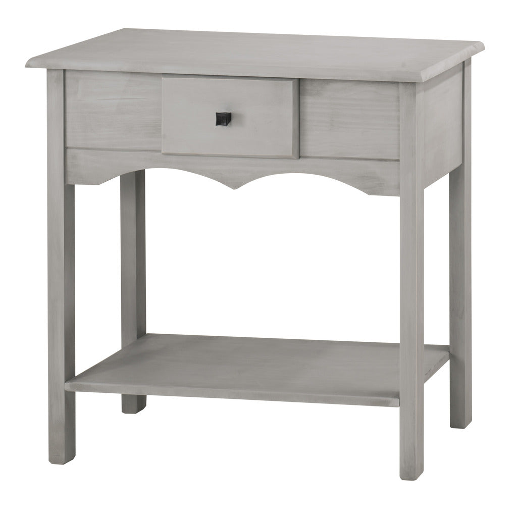 Manhattan Comfort Jay 31.49" Tall Sideboard with 1 Full Extension Drawer in Gray WashManhattan Comfort-Entry Furniture- - 1