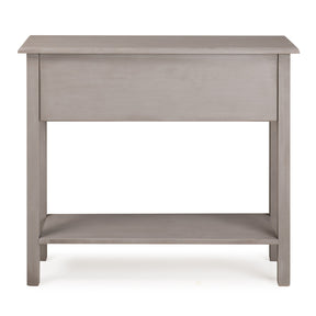 Manhattan Comfort Jay 31.49" Tall Sideboard with 1 Full Extension Drawer in Gray Wash