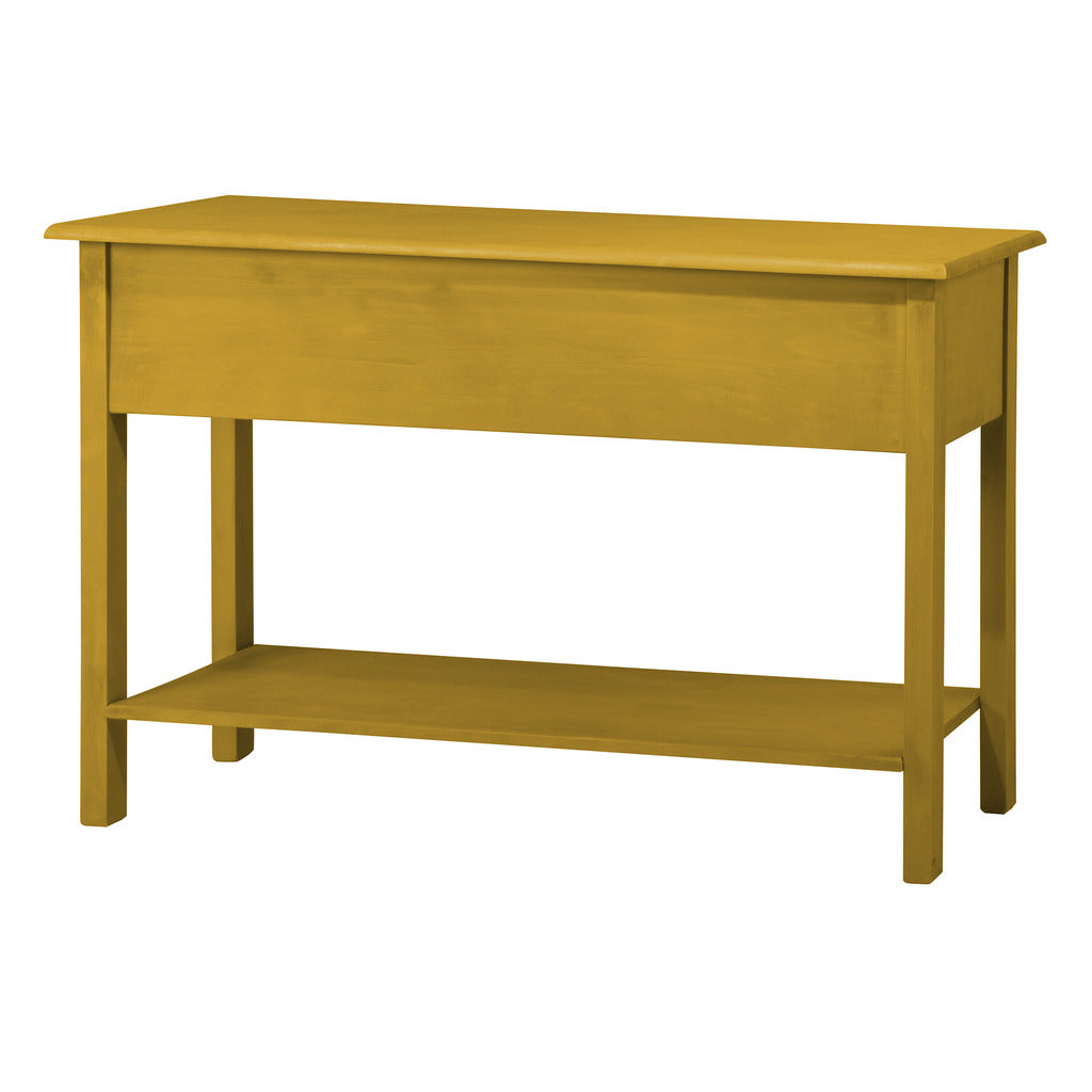 Manhattan Comfort Jay 49.21" Sideboard Entryway with 2 Full Extension Drawers in Yellow Wash